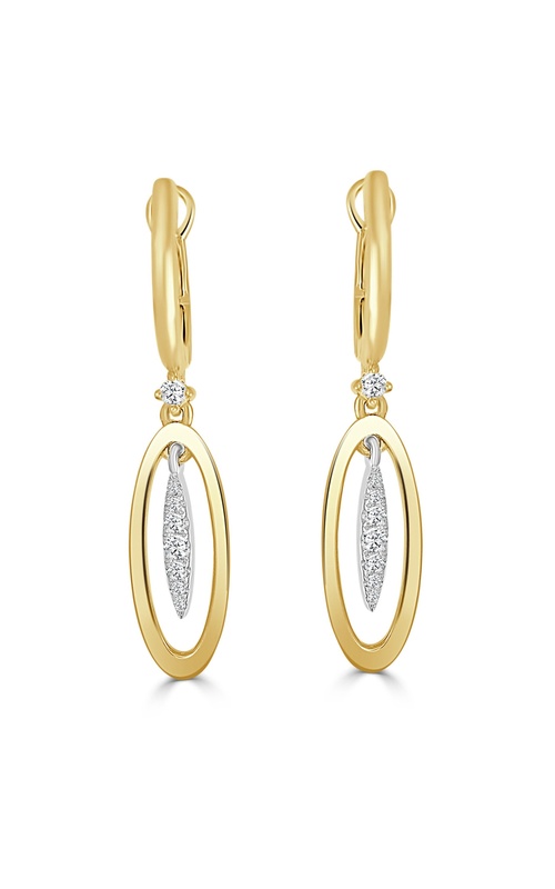 FREDERIC SAGE DIAMOND DANGLE EARRINGS