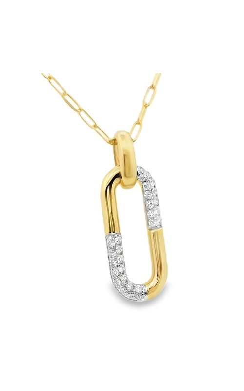 FREDERIC SAGE DIAMOND SMALL CLIP DROP PENDANT