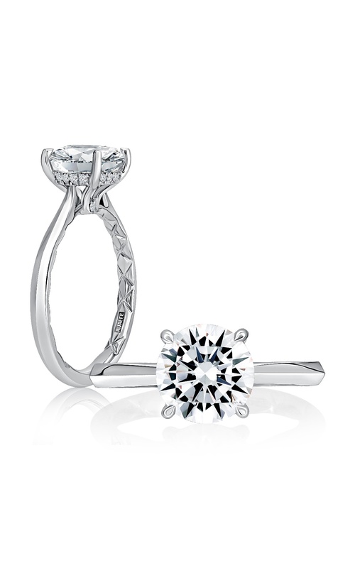 A JAFFE DIAMOND SEMI MOUNT