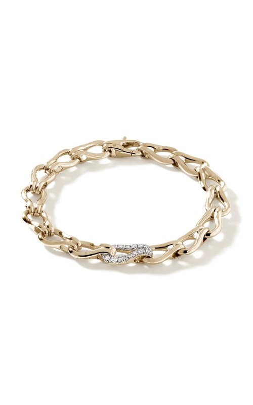 JOHN HARDY DIAMOND LINK BRACELET