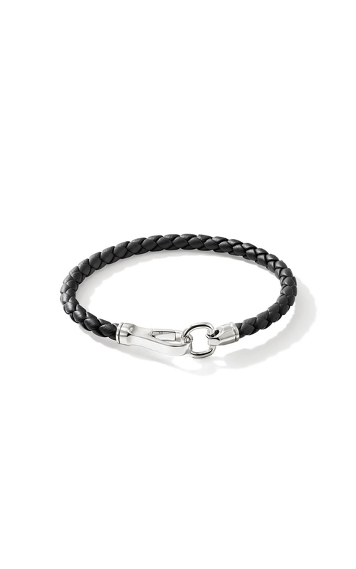 JOHN HARDY WOVEN LEATHER BRACELET