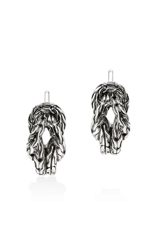 JOHN HARDY HOOP EARRINGS