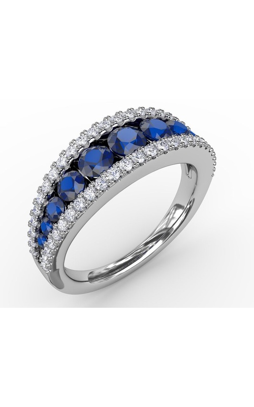 FANA SAPPHIRE AND DIAMOND RING