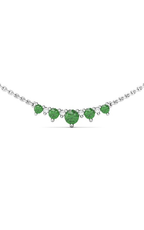 FANA EMERALD AND DIAMOND NECKLACE
