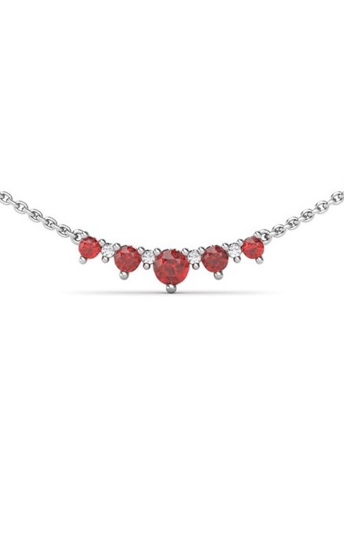 FANA RUBY AND DIAMOND NECKLACE