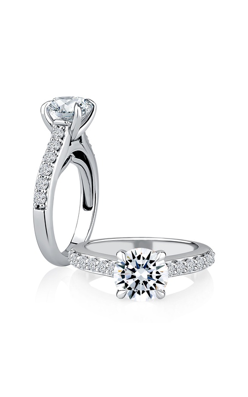 A JAFFE DIAMOND SEMI MOUNT