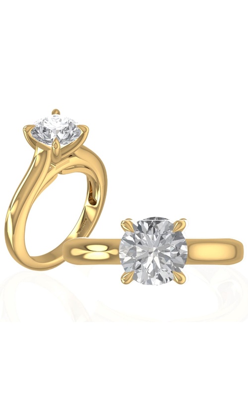 A JAFFE SOLITAIRE SEMI MOUNT