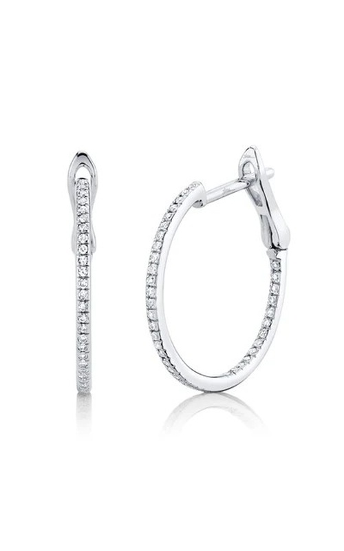 DIAMOND HOOP EARRINGS