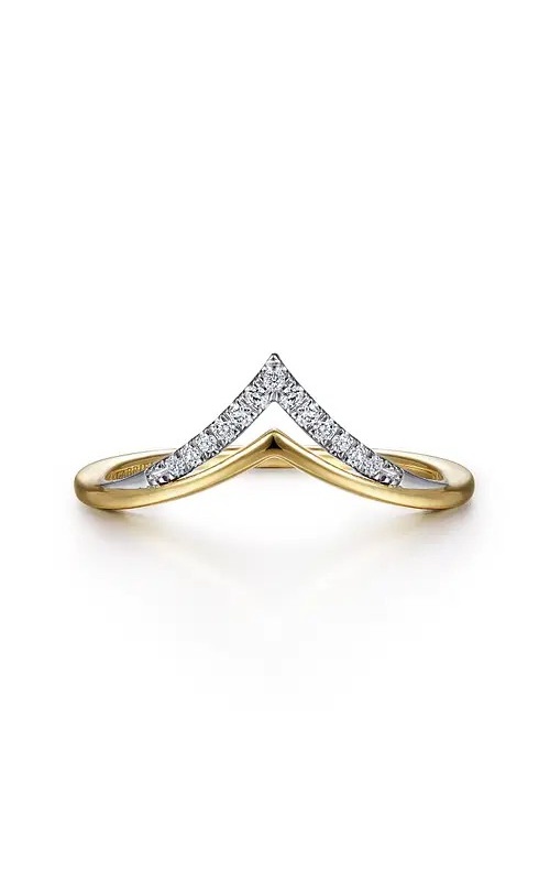 DIAMOND DOUBLE CHEVRON RING