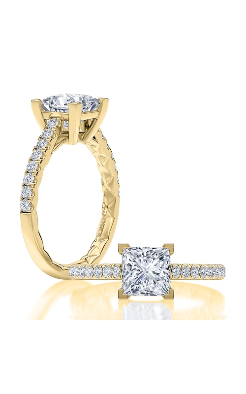 A JAFFE DIAMOND SEMI MOUNT
