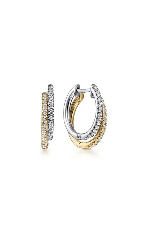DIAMOND HUGGIE HOOP EARRINGS