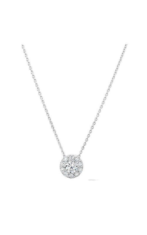 HEARTS ON FIRE DIAMOND ROUND SLIDE PENDANT
