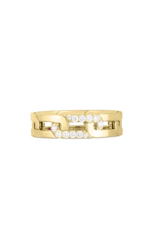 ROBERTO COIN DIAMOND SLIM RING