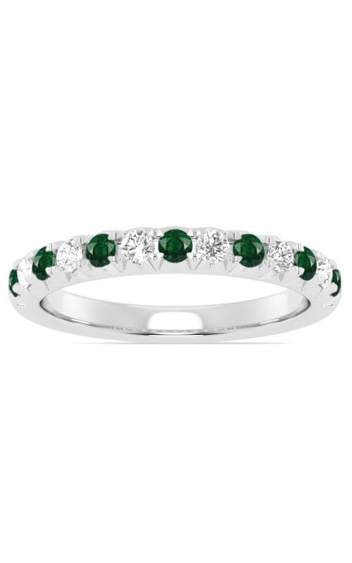 HAYLIE ANN BIRTHSTONE AND DIAMOND ALTERNATING BAND