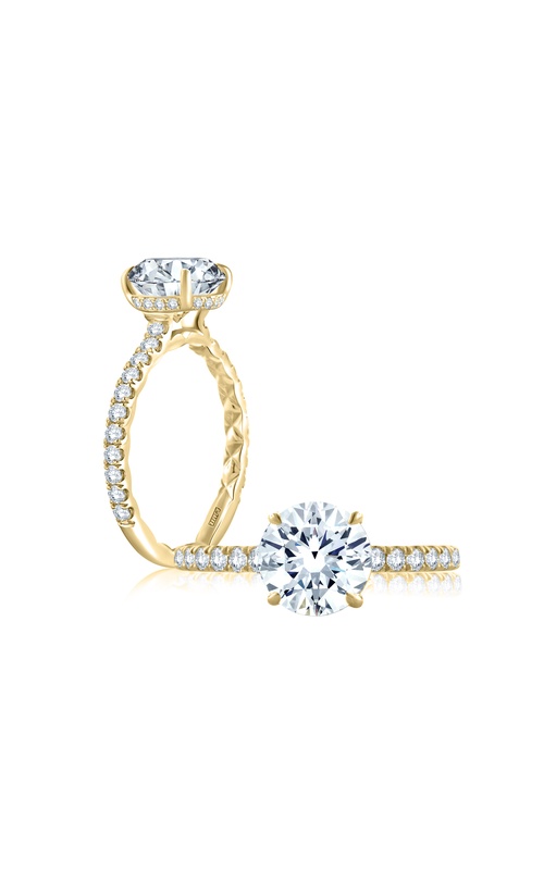 A JAFFE DIAMOND SEMI MOUNT