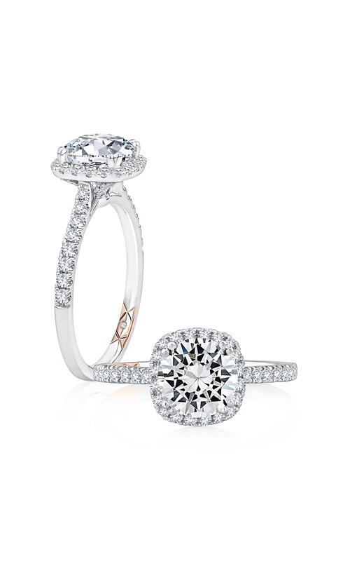 A JAFFE DIAMOND SEMI MOUNT