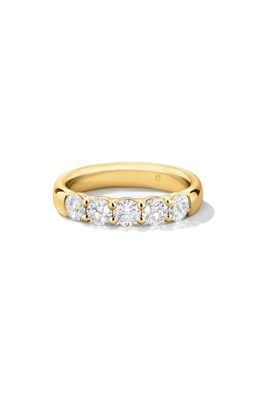 HEARTS ON FIRE DIAMOND 5 STONE BAND