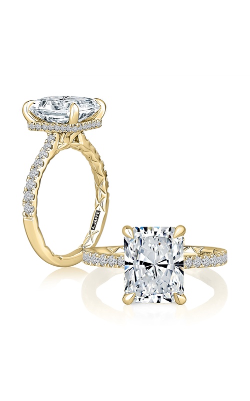 A JAFFE DIAMOND SEMI MOUNT