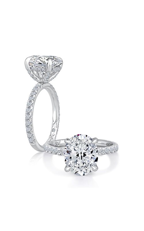 A JAFFE DIAMOND SEMI MOUNT