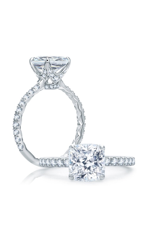 A JAFFE DIAMOND SEMI MOUNT