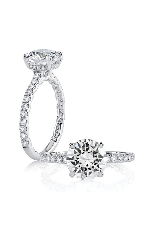 A JAFFE DIAMOND SEMI MOUNT