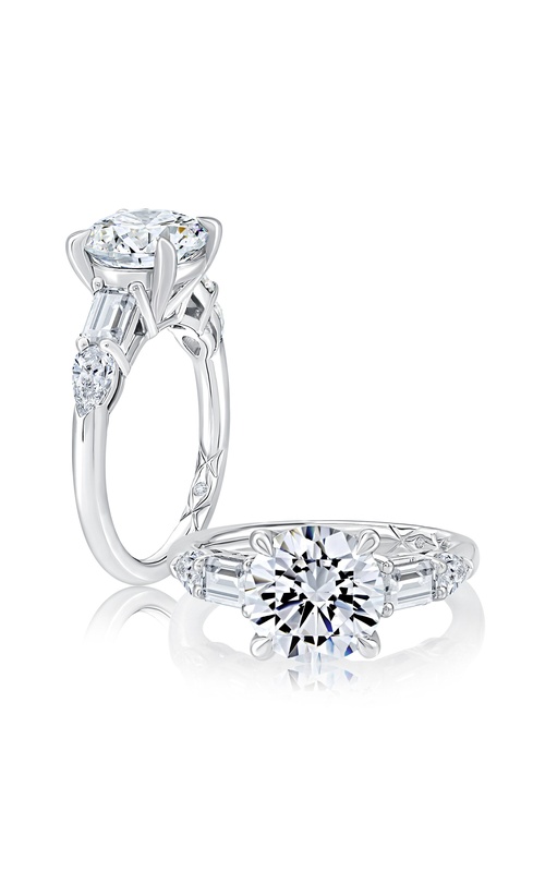 A JAFFE DIAMOND SEMI MOUNT