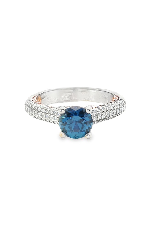 GOLDSMITH GALLERY YOGO SAPPHIRE AND DIAMOND RING
