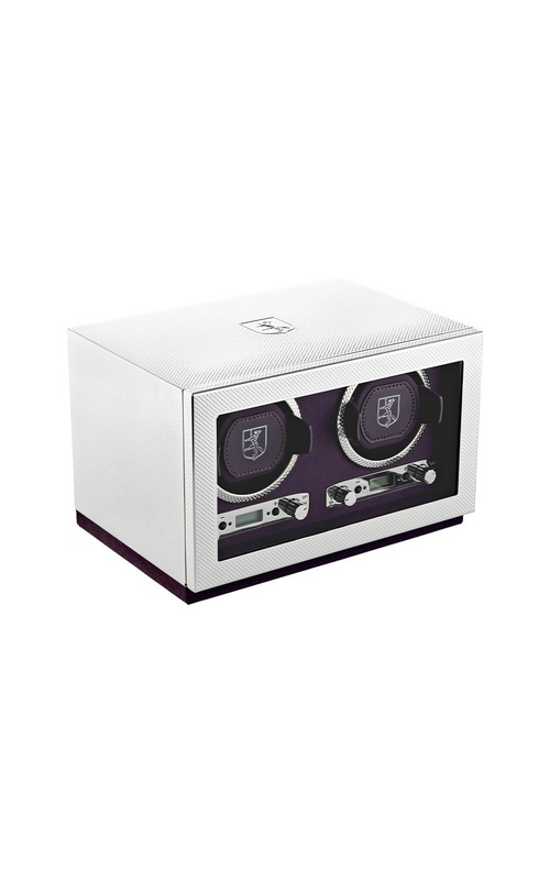 SILVER DOUBLE WATCH WINDER