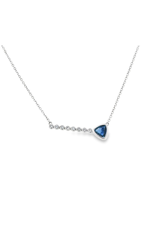 YOGO SAPPHIRE AND DIAMOND NECKLACE YOGO SAPPHIRE AND DIAMOND NECKLACE