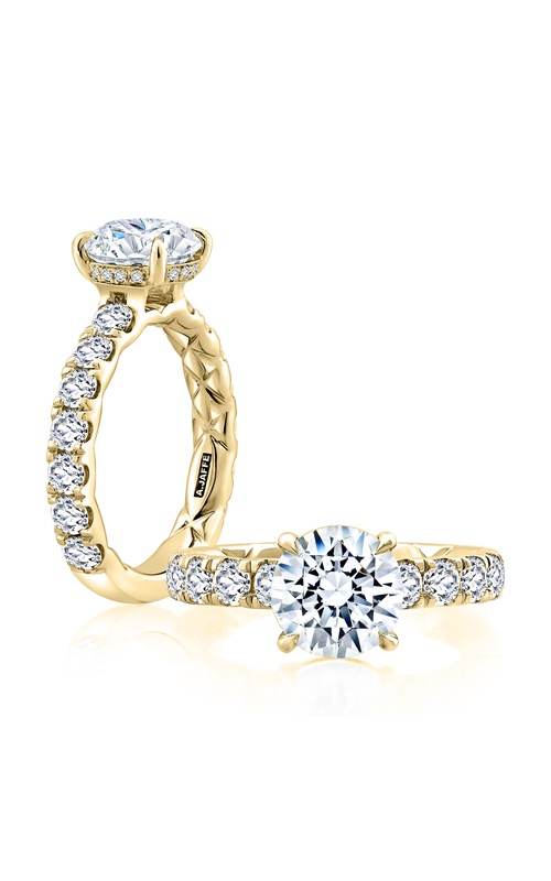 A JAFFE DIAMOND SEMI MOUNT