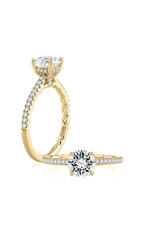 A JAFFE DIAMOND SEMI MOUNT