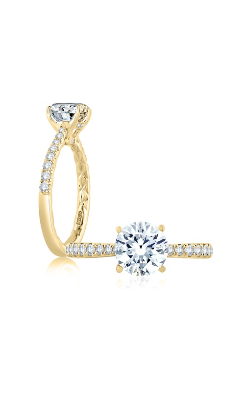 A JAFFE DIAMOND SEMI MOUNT