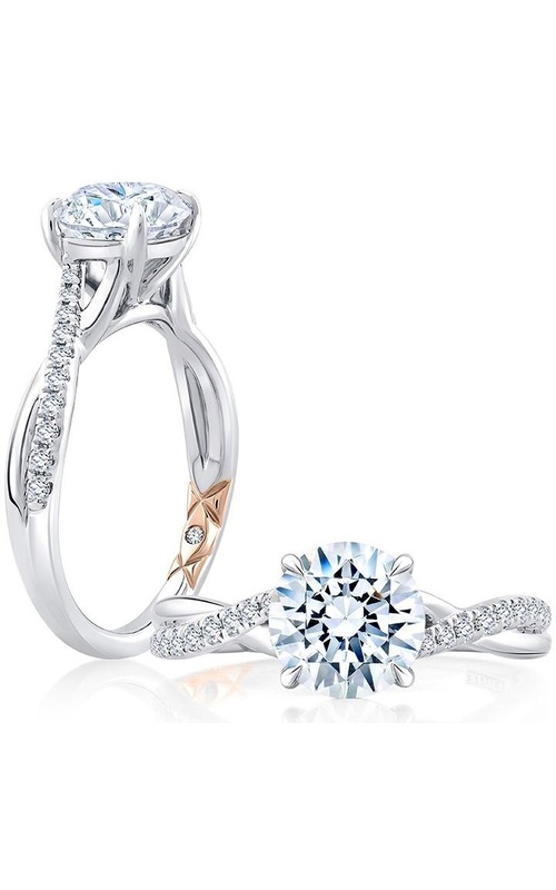 A JAFFE DIAMOND SEMI MOUNT