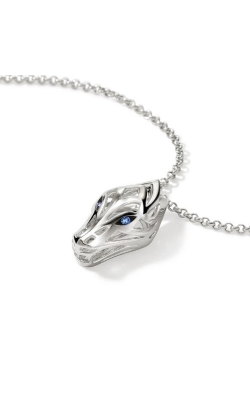 JOHN HARDY CUTOUT DRAGON HEAD SLIDE PENDANT