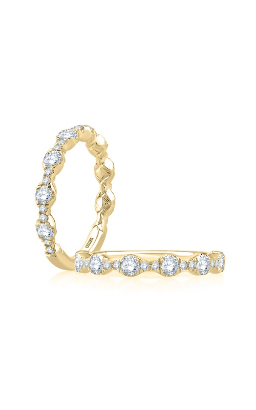 14K Yellow Gold Wedding Band MR2303Q/73 Size 6.5