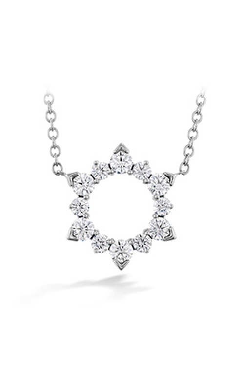 HEARTS ON FIRE DIAMOND ECLIPSE STATION NECKLACE