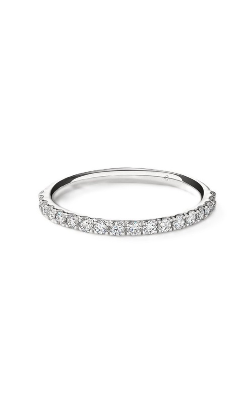 HEARTS ON FIRE DIAMOND PRONG SET BAND
