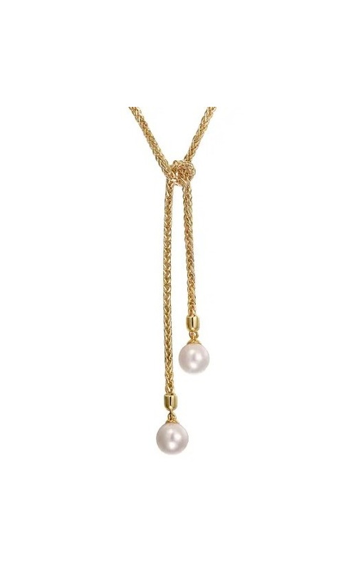 PEARL WRAP-AND-TIE Y NECKLACE