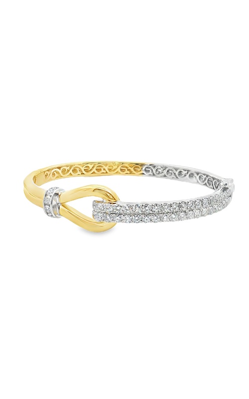 CHARLES KRYPEL DIAMOND LASSO BANGLE BRACELET