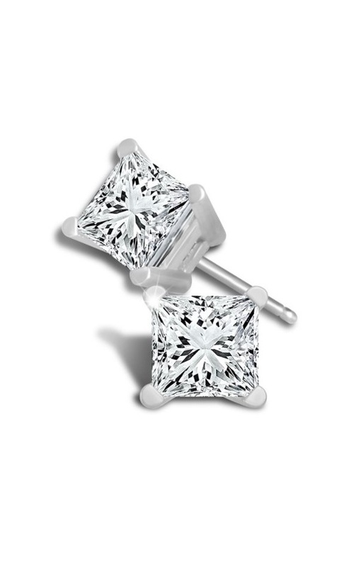 1CTW DIAMOND STUD EARRINGS