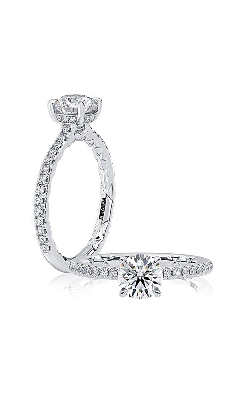 A JAFFE DIAMOND SEMI MOUNT