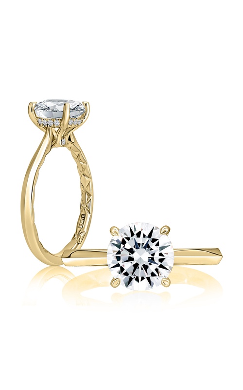 A JAFFE DIAMOND SEMI MOUNT