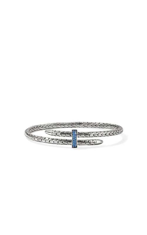 JOHN HARDY SAPPHIRE FLEX CUFF BRACELET