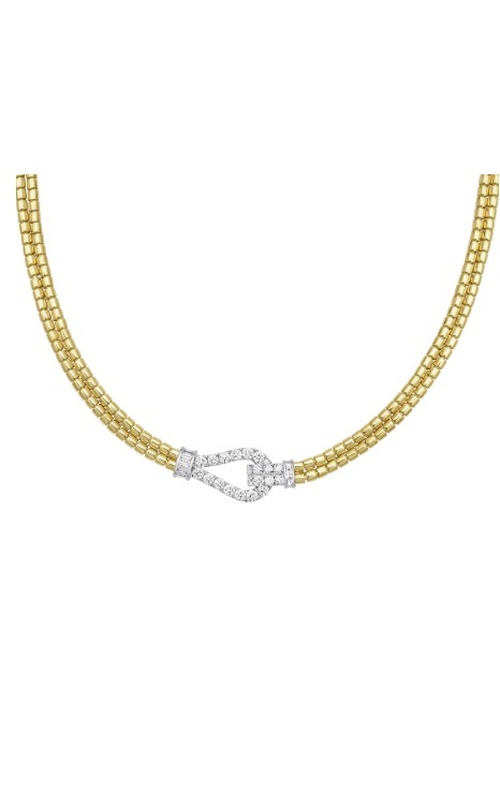 CHARLES KRYPELL DIAMOND LASSO STATION NECKLACE