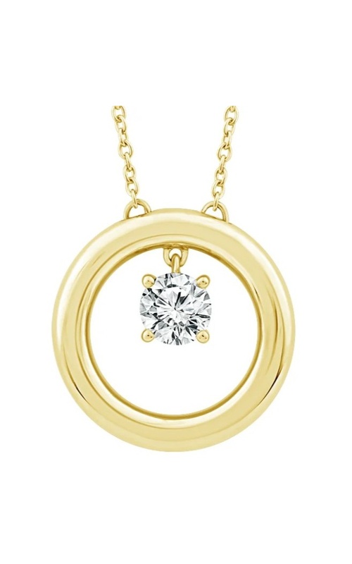 DIAMOND CIRCLE NECKLACE