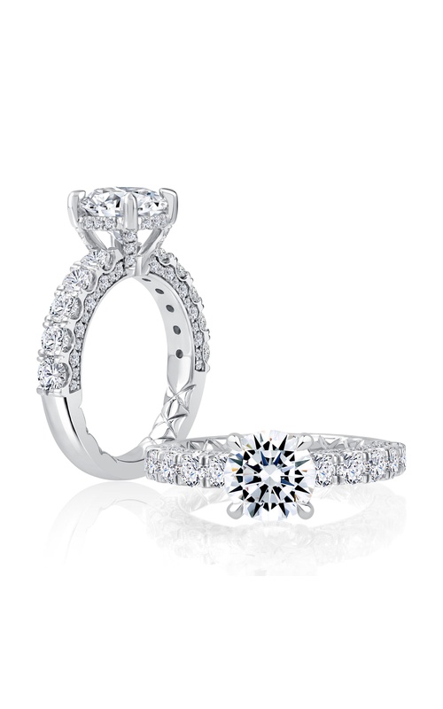 A JAFFE DIAMOND SEMI MOUNT