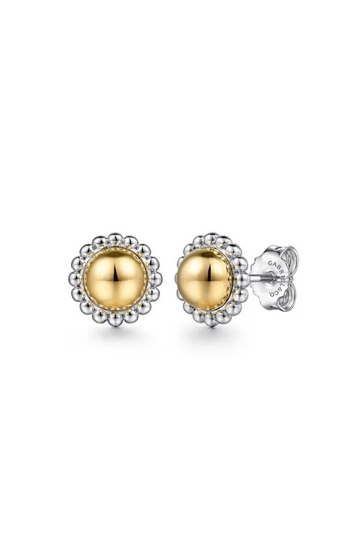 DOMED STUD EARRINGS