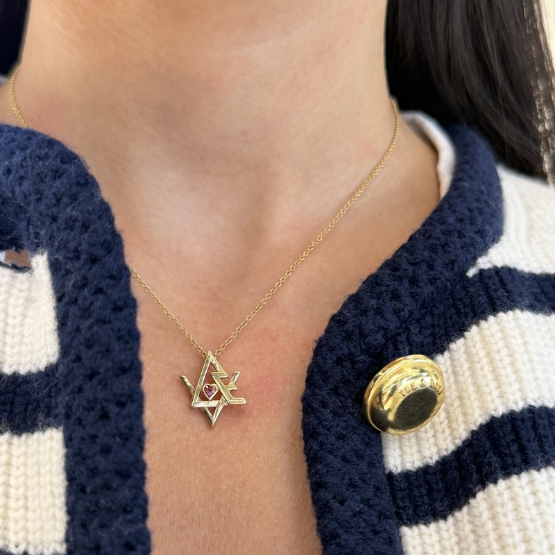 Love Star Of David Pendant