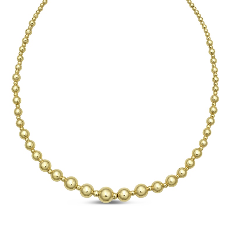 Graduated Beaded Necklace
