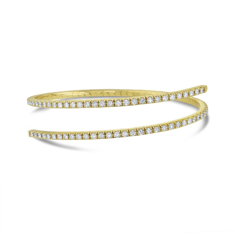 Diamond Flex Wrap Bangle